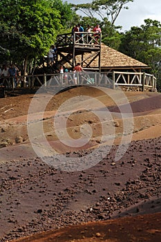 Mauritius, Chamarel,7 colored earth