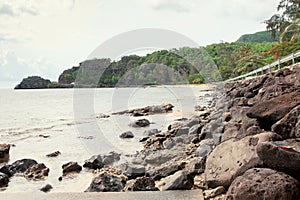 Mauritius island coast