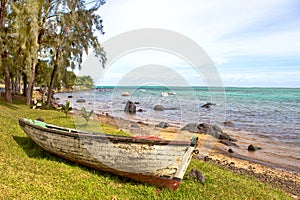 Mauritius island coast