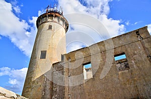 Mauritius, picturesque lighthouse island in Mahebourg aera