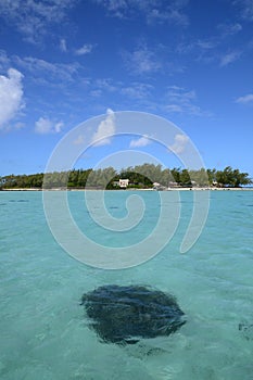 Mauritius, the picturesque village of Mahebourg