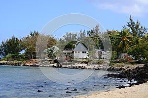 Mauritius, the picturesque village of Pereybere