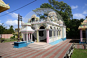 Mauritius, the picturesque village of Pereybere