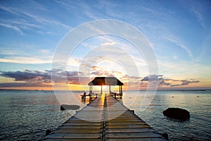 Mauritius sunset
