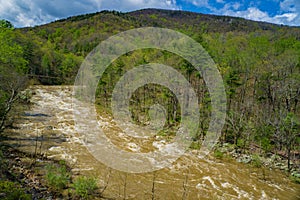 Maury River at Flood Stage in Goshen Pass