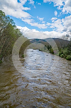 Maury River at Floodstage