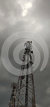 Mausm weather weathers mobile tower