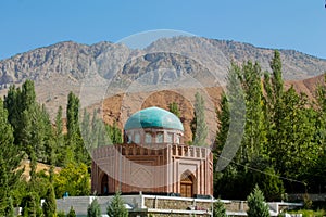 Mausoleum of Abu Abdollah Rudaki in Tajikistan