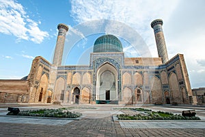 Mausoleum of Amir Timur in Samarkand, Uzbekistan