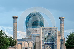 Mausoleum of Amir Timur in Samarkand, Uzbekistan