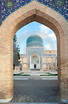 Mausoleum of Amir Timur in Samarkand, Uzbekistan