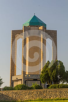 Mausoleum of Baba Taher in Hamadan, Ir photo