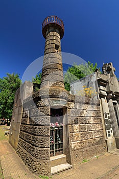 Mausoleum of the captain of frigate V Cabello