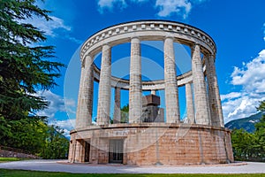 Mausoleum of Cesare Battisti in Trento, Italy