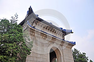 Mausoleum of Dr. Sun Yat-sen, Nanjing, China photo