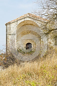 Mausoleum Dzhanike-Khanym in chuft-kale, Crimea