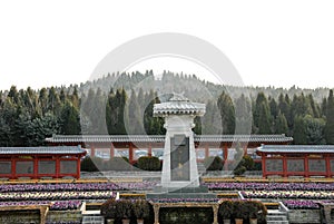 Mausoleum of the First Qin Emperor in Xian, China