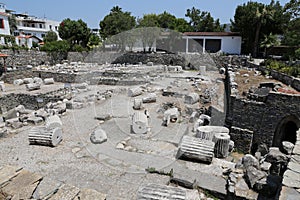 Mausoleum at Halicarnassus in Bodrum Town