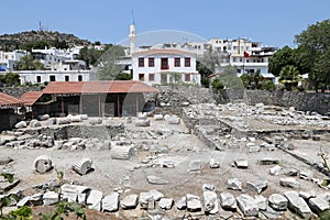 Mausoleum at Halicarnassus in Bodrum Town