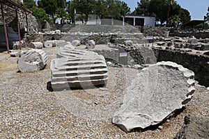 Mausoleum at Halicarnassus in Bodrum Town