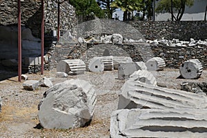 Mausoleum at Halicarnassus in Bodrum Town