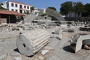 Mausoleum at Halicarnassus in Bodrum, Turkey