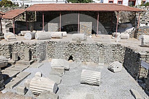 Mausoleum at Halicarnassus in Bodrum, Turkey