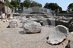 Mausoleum at Halicarnassus in Bodrum, Turkey