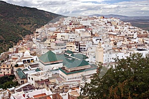 Mausoleum of Idriss I in Moulay Idriss Town