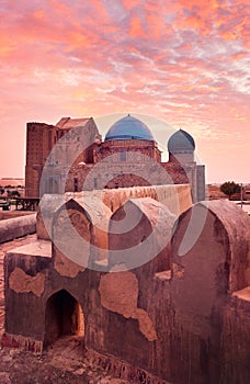 Mausoleum of Khoja Ahmed Yasavi in Turkestan photo