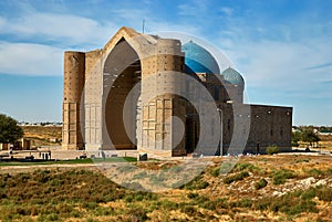 Mausoleum of Khoja Ahmed Yasawi, Turkestan, Kazakhstan photo