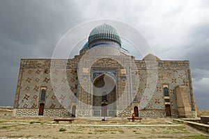 Mausoleum of Khoja Ahmed Yasawi in Turkistan, Kazakhstan