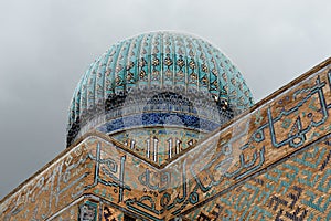 Mausoleum of Khoja Ahmed Yasawi in Turkistan, Kazakhstan