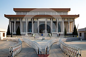 Mausoleum of Mao Zedong, Tiananmen Square, Beijing, China