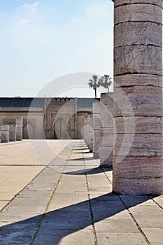 Mausoleum Mohamed 5 Rabat morocco