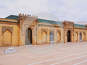 The Mausoleum of Mohammed V in Rabat