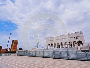 The Mausoleum of Mohammed V in Rabat photo