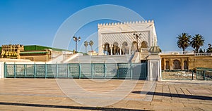 Mausoleum of Mohammed V. in Rabat ,Morocco photo