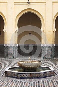 Mausoleum of Mouley Ismail in Meknes