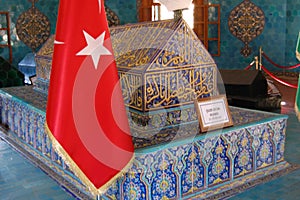 Mausoleum of Murat II, in Bursa, first capital of the Ottoman Empire Anatolia, Turkey photo