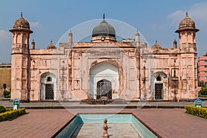 Mausoleum of Pari Bibi in Lalbagh Fort in Dhaka, Banglade