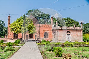 Mausoleum of Shah Niamatullah Wali at the grounds of Tahkhana Palace ruins in Banglade