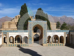 Mausoleum of Shah Nur-eddin Nematollah Vali, poet, sage, Sufi leader photo