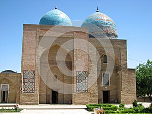 Mausoleum of Sheikh Shamseddin Kulyal in Shakhrisabz, Uzbekistan