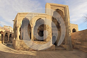 Mausoleum of Shirvanshahs in Baku, Azerbaijan photo