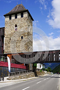 Mautturm - The Toll Tower - in Winklern, Austria.