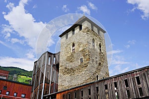 Mautturm - The Toll Tower - in Winklern, Austria.