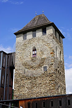 Mautturm - The Toll Tower - in Winklern, Austria.