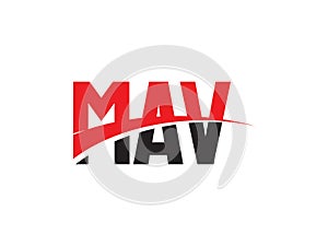 MAV Letter Initial Logo Design