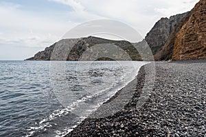 Mavra Volia Beach, Chios, Greece